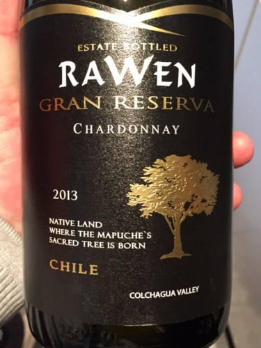 Image result for Rawen Gran Reserva Chardonnay