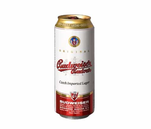Bia Budweiser Budvar Original -Lon cao 550 ml