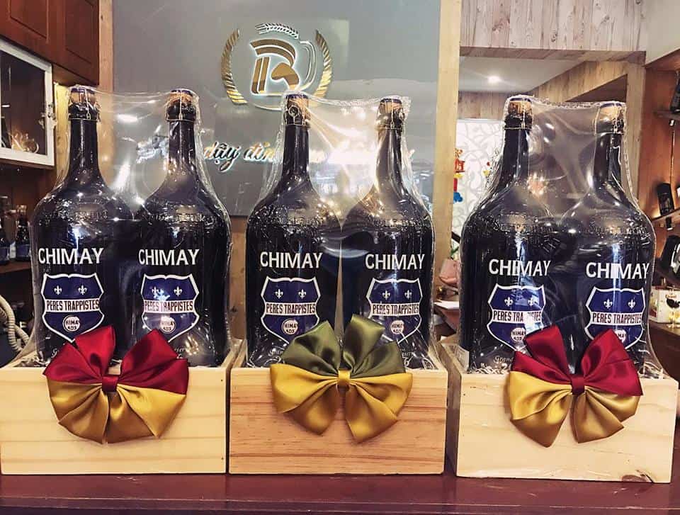 Bia Chimay Xanh 1 5l nhập khẩu chính hãng Bia Chimay Xanh 1 5l nhập khẩu chính hãng