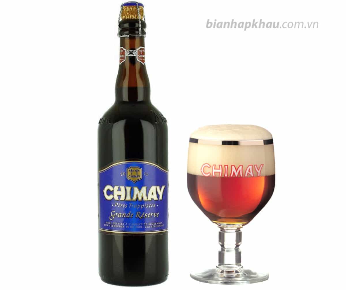 Bia Chimay xanh 9% Bỉ - chai 750 ml nhập khẩu cao cấp