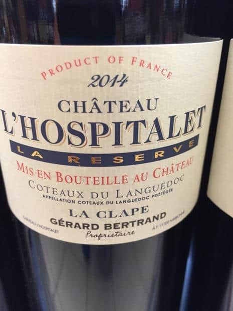 Rượu Gerard Bertrand Chateau L'Hospitalet red La Clape Rượu Gerard Bertrand Chateau L'Hospitalet red La Clape