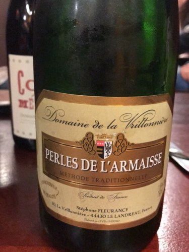 Rượu sâm banh Pháp Perles de l'Armaisse Dom La Vrillonniere