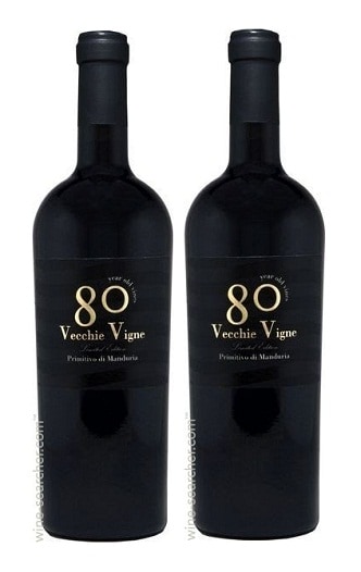 Rượu vang 80 Vecchie Vigne Primitivo Di Manduria