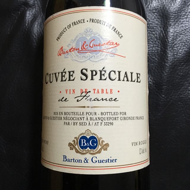 Rượu vang Barton & Guestier Cuvée Spéciale (Red - White)