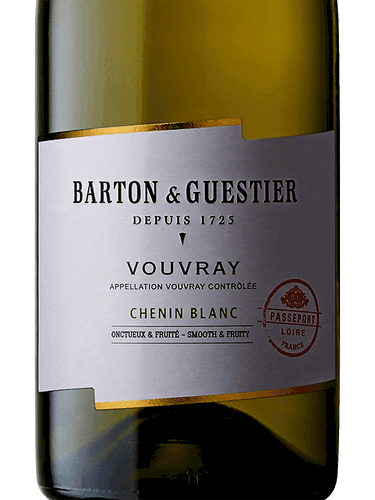 Rượu vang Barton & Guestier Vouvray Passeport