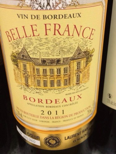 Rượu vang Belle France Bordeaux Blend