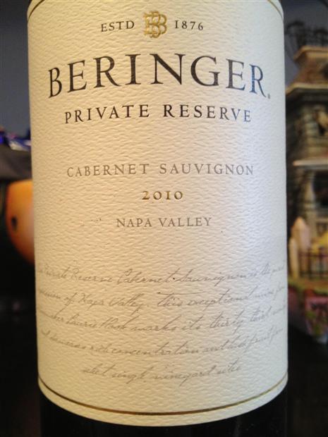 Rượu vang Beringer Private Reserve (Red - White)