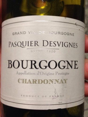 Rượu vang Bourgogne Pasquier Desvignes Chardonnay
