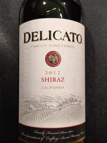 Rượu vang California Delicato Shiraz