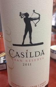 Rượu vang Casilda Gran Reserva Cabernet Sauvignon Syrah