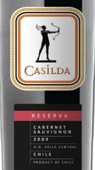 Rượu vang Casilda Reserva Cabernet Sauvignon
