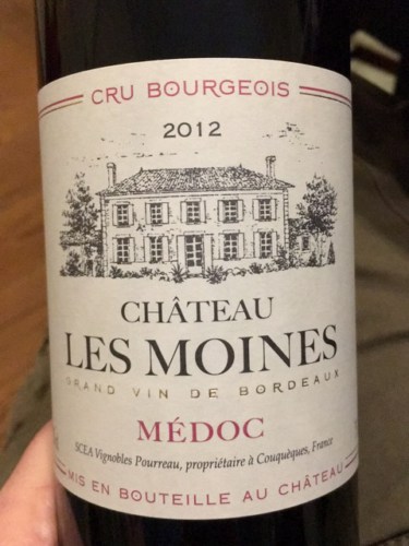 Rượu vang Chateau Les Moines Medoc