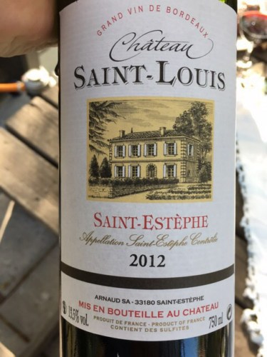 Rượu vang Chateau Saint Louis Saint Estephe