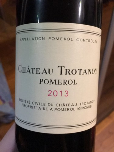 Rượu vang Chateau Trotanoy Pomerol