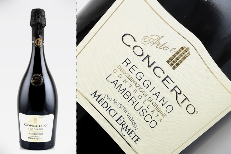Rượu vang Concerto Lambrusco Reggiano Medici Ermete