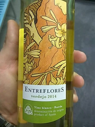 Rượu vang Entreflores Verdejo Bodega Felix Lorenzo Cachazo