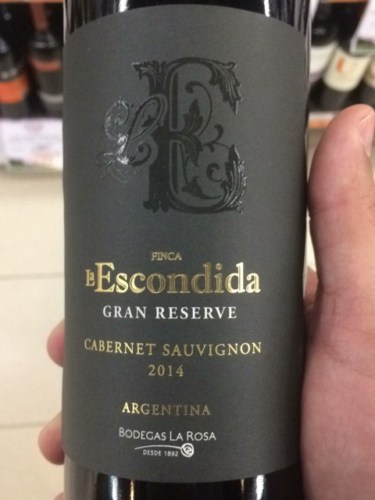 Rượu vang Finca La Escondida Gran Reserva Red