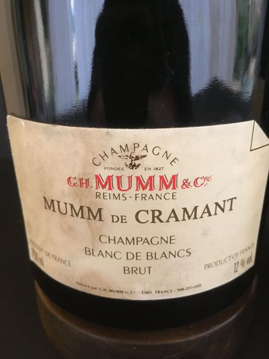 Rượu vang G.H. Mumm Blanc de Blancs Mumm de Cramant