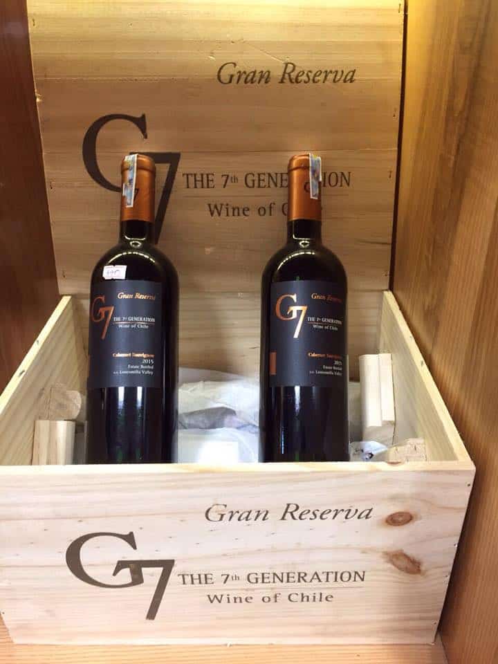 Rượu Vang G7 Gran Reserva (Red – White)