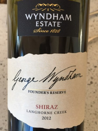 Rượu vang George Wyndham Founder’s Reserve Shiraz