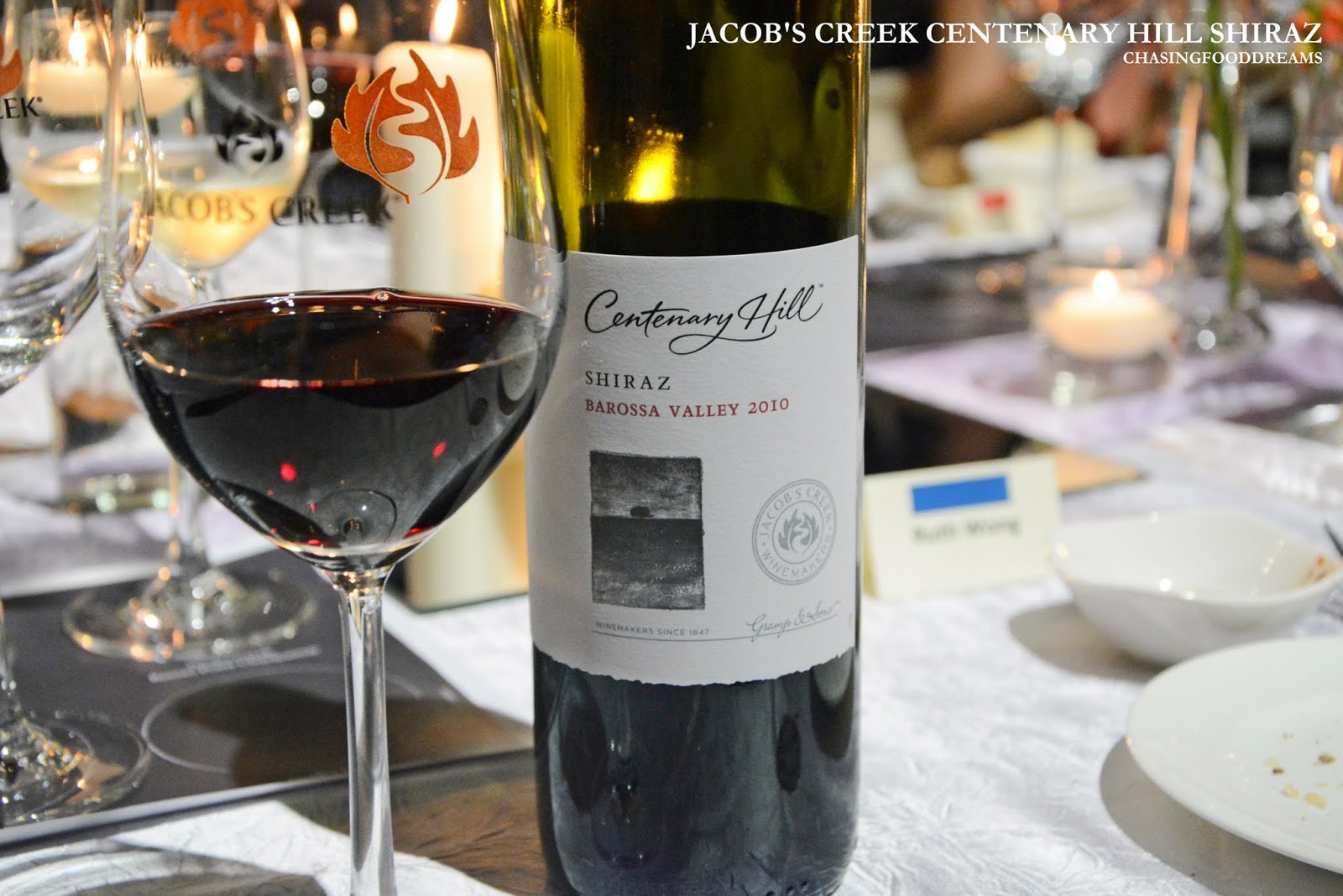 Rượu vang Jacob's Creek Centenary Hill Shiraz