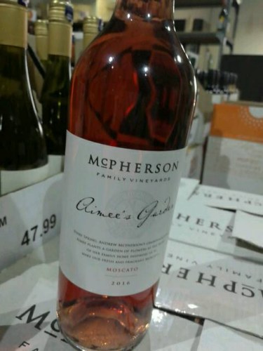 Rượu vang McPherson Aimee's Garden Moscato
