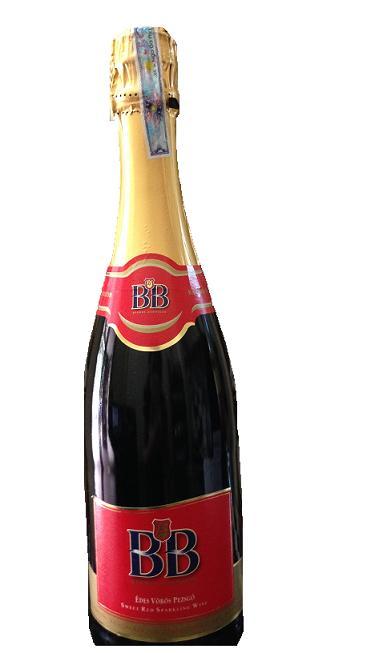 Rượu vang nổ BB Rouge Sparkling Wine Rượu vang nổ BB Rouge Sparkling Wine