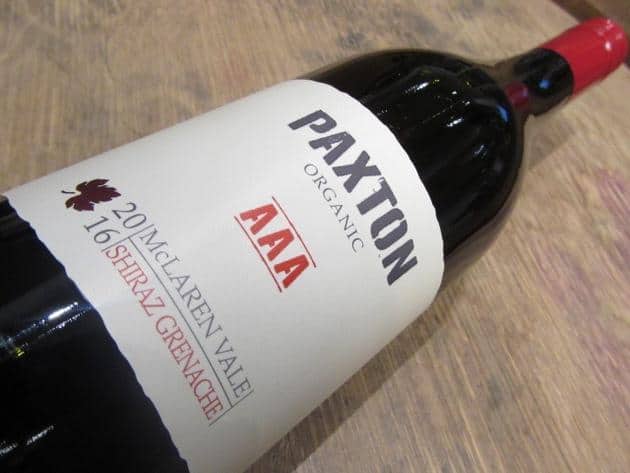 Rượu vang Paxton AAA Shiraz Grenache