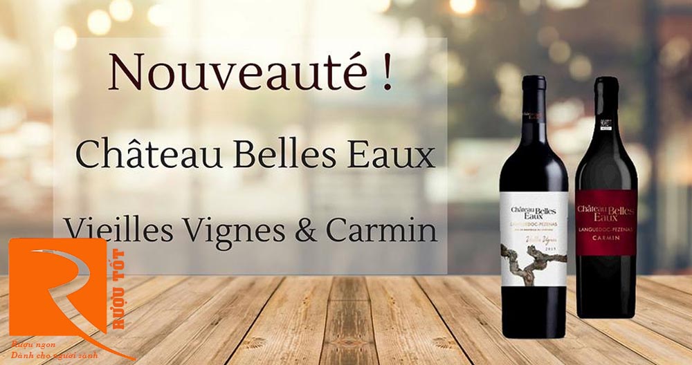 Rượu Vang Chateau Belles Eaux Les Coteaux