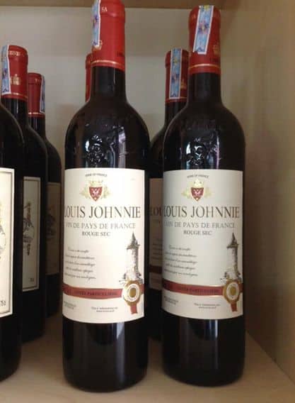 Rượu vang Pháp Louis Johnnie 750ml