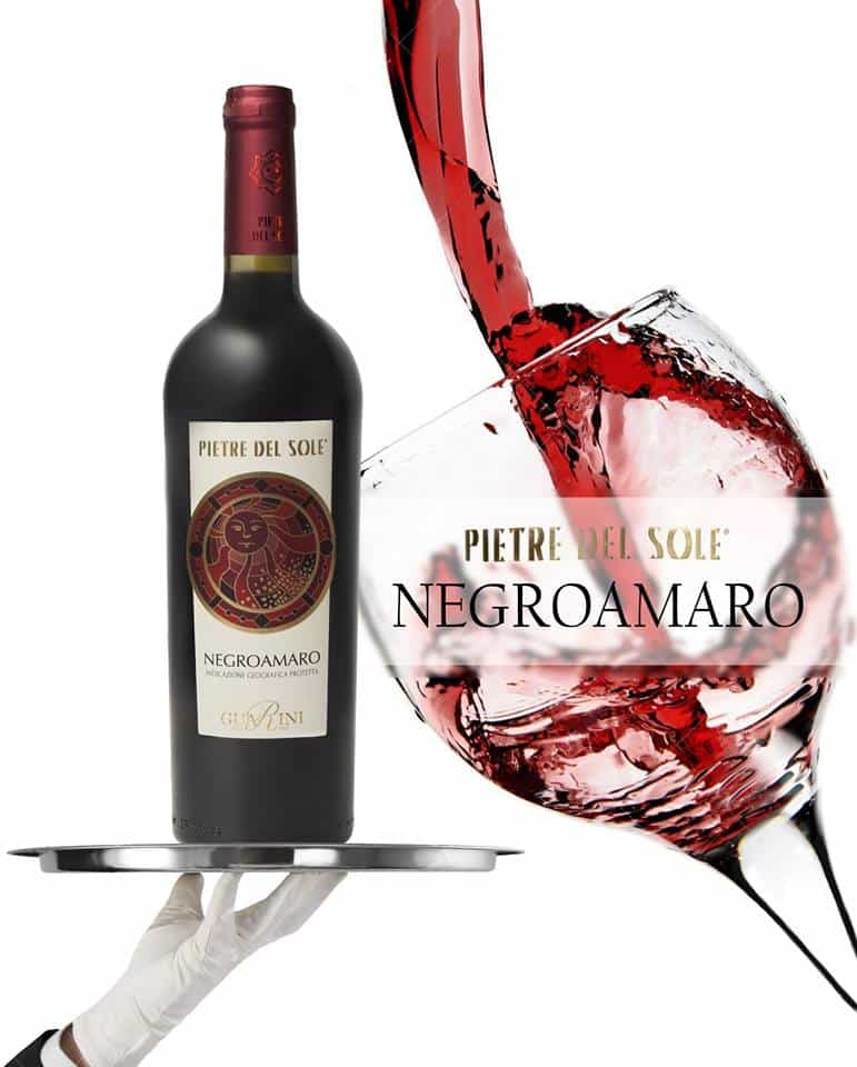 Rượu vang Pietre del Sole Negroamaro