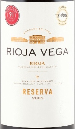 Rượu vang Rioja Vega Reserva Rioja DOC Red Blend
