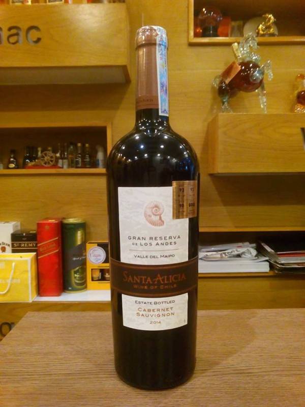 Rượu vang Santa Alicia Gran Reserva Cabernet Sauvignon Rượu vang Santa Alicia Gran Reserva Cabernet Sauvignon