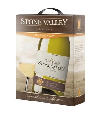 Rượu vang STONE VALLEY Chardonnay Bịch 3L