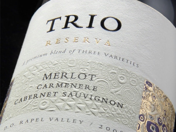 Rượu vang Trio Reserva Merlot Carmenere Cabernet Sauvignon Rượu vang Trio Reserva Merlot Carmenere Cabernet Sauvignon