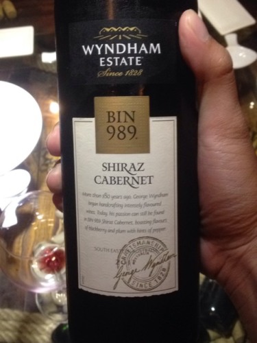 Rượu vang Wyndham Bin 989 Shiraz Cabernet