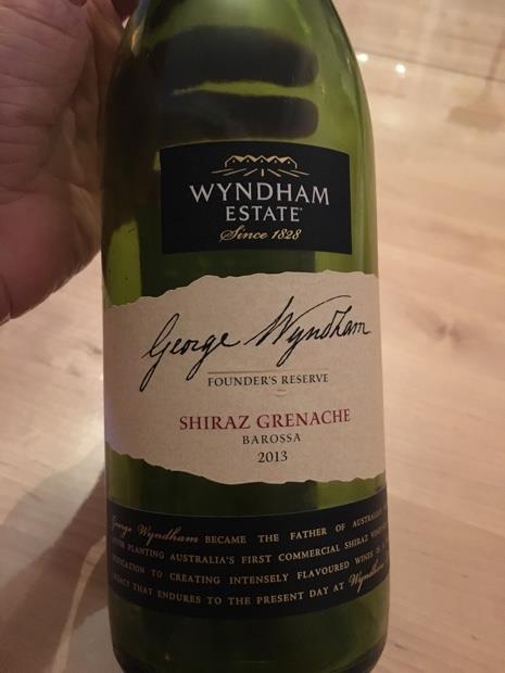 Rượu vang Wyndham Founder’s Reserve Shiraz Grenache
