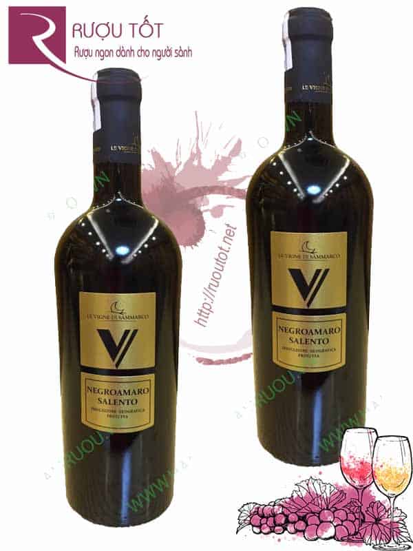 Rượu vang Ý V Negroamaro Salento Rượu vang Ý V Negroamaro Salento