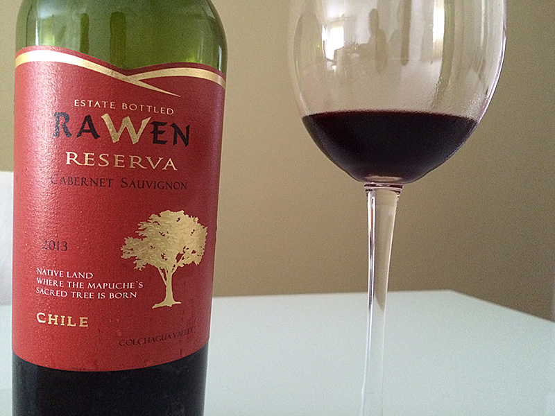 Vang Chile Rawen Reserva Cabernet Sauvignon Vang Chile Rawen Reserva Cabernet Sauvignon