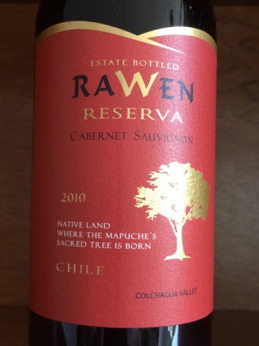 Vang Chile Rawen Reserva Cabernet Sauvignon Vang Chile Rawen Reserva Cabernet Sauvignon
