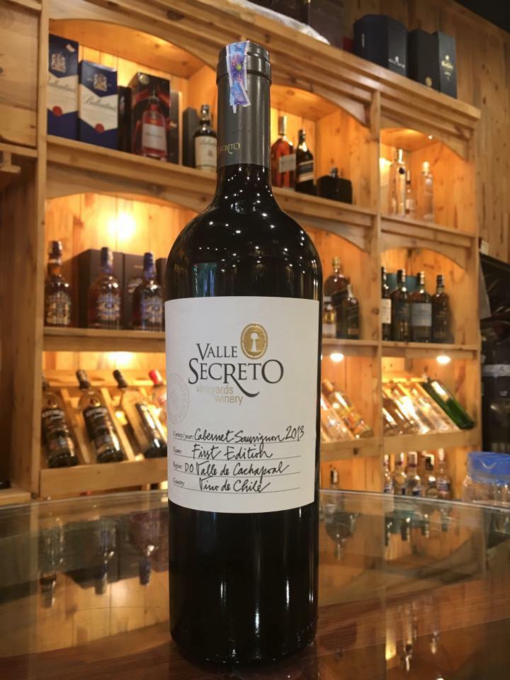 Vang Chile Valle Secreto First Edition Cabernet Sauvignon Vang Chile Valle Secreto First Edition Cabernet Sauvignon