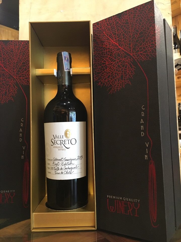 Vang Chile Valle Secreto First Edition Cabernet Sauvignon Vang Chile Valle Secreto First Edition Cabernet Sauvignon