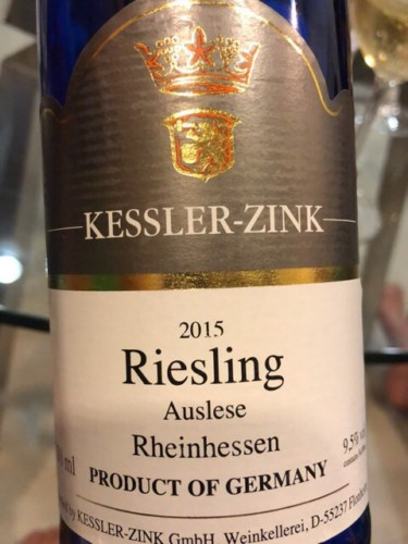 Vang Đức Auslese Riesling Blue Edition Kessler-Zink Vang Đức Auslese Riesling Blue Edition Kessler-Zink