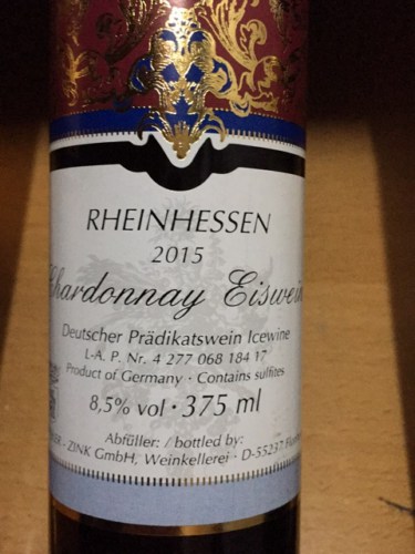 Vang Đức Chardonnay Eiswein Kessler-Zink