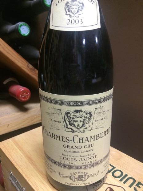 Vang Pháp Charmes Chambertin Grand Cru Louis Jadot