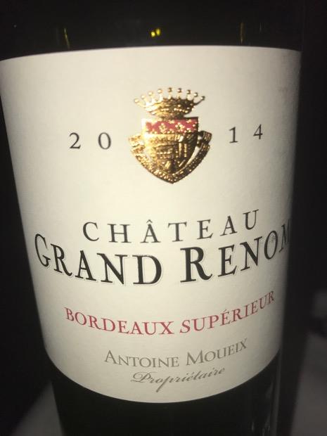 Vang Pháp Chateau Grand Renom Antoine Moueix Red
