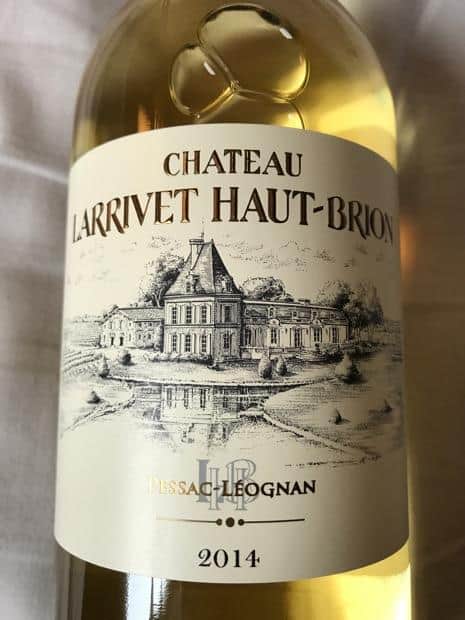 Vang Pháp Chateau Larrivet Haut Brion white Pessac Leognan Vang Pháp Chateau Larrivet Haut Brion white Pessac Leognan