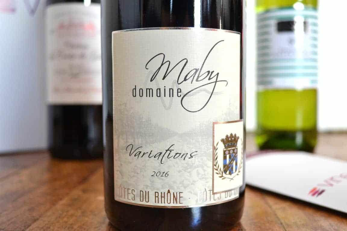 Vang Pháp Domaine Maby Variation Cotes du Rhone Vang Pháp Domaine Maby Variation Cotes du Rhone