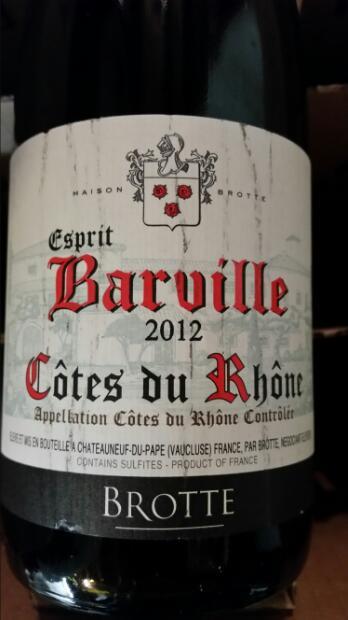 Vang Pháp Esprit Barville Côtes du Rhone