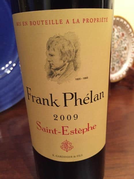 Vang Pháp Frank Phelan Saint Estephe